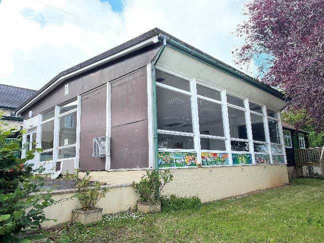 Exterior of the school extension included in the Banwell project