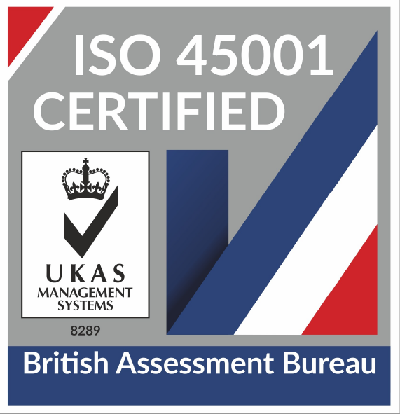 ISO 45001:2018 certified
